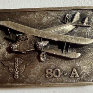VTG Boeing 80-A museum of flight buckle.